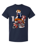 NCAA University Of Auburn Rivalry Graphic Tee