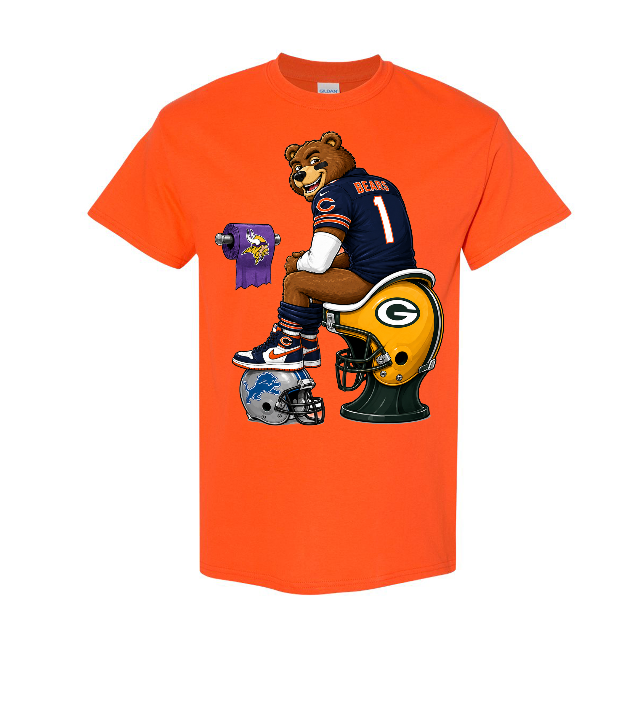 NFL Chicago Bears Rivalry Graphic Tee