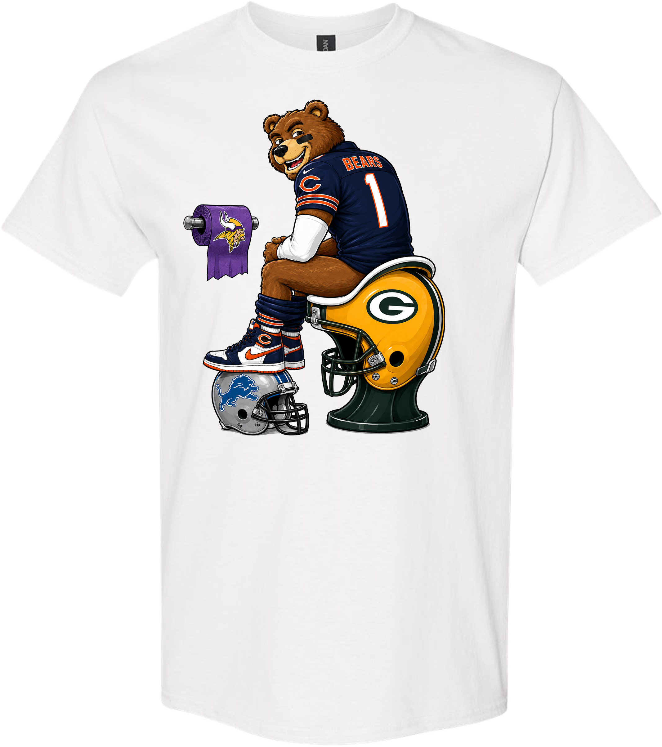NFL Chicago Bears Rivalry Graphic Tee