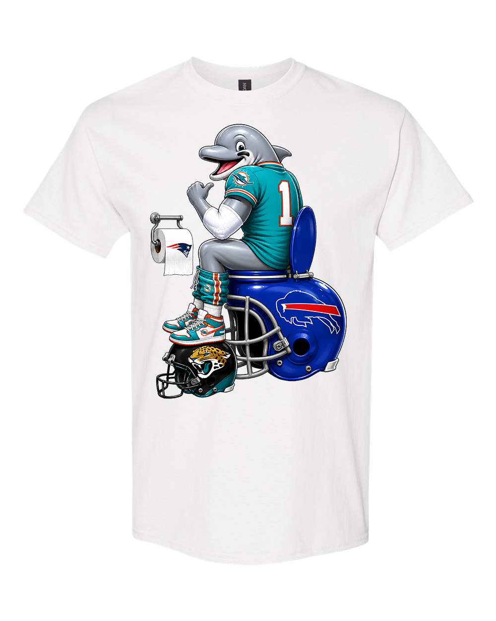 NFL Miami Dolphins Rivalry Graphic Tee