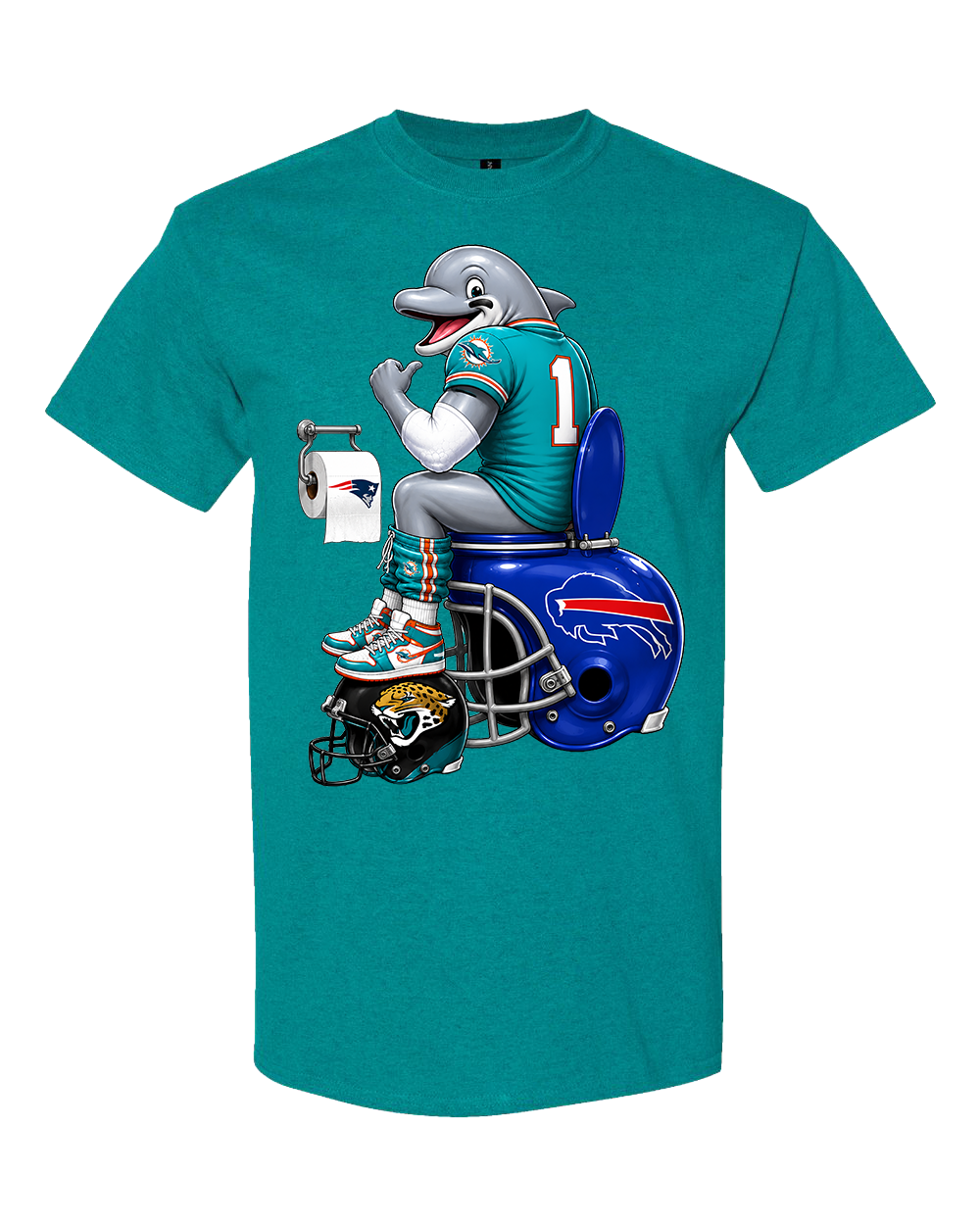 NFL Miami Dolphins Rivalry Graphic Tee