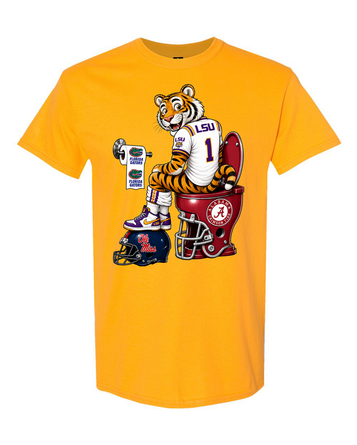 NCAA LSU Rivalry Graphic Tee