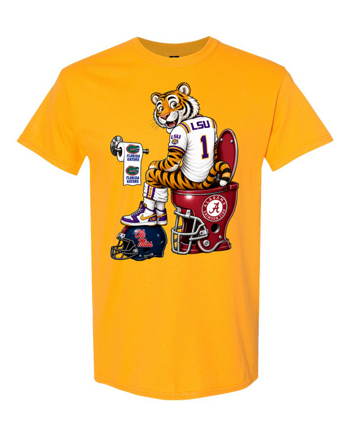 NCAA LSU Rivalry Graphic Tee