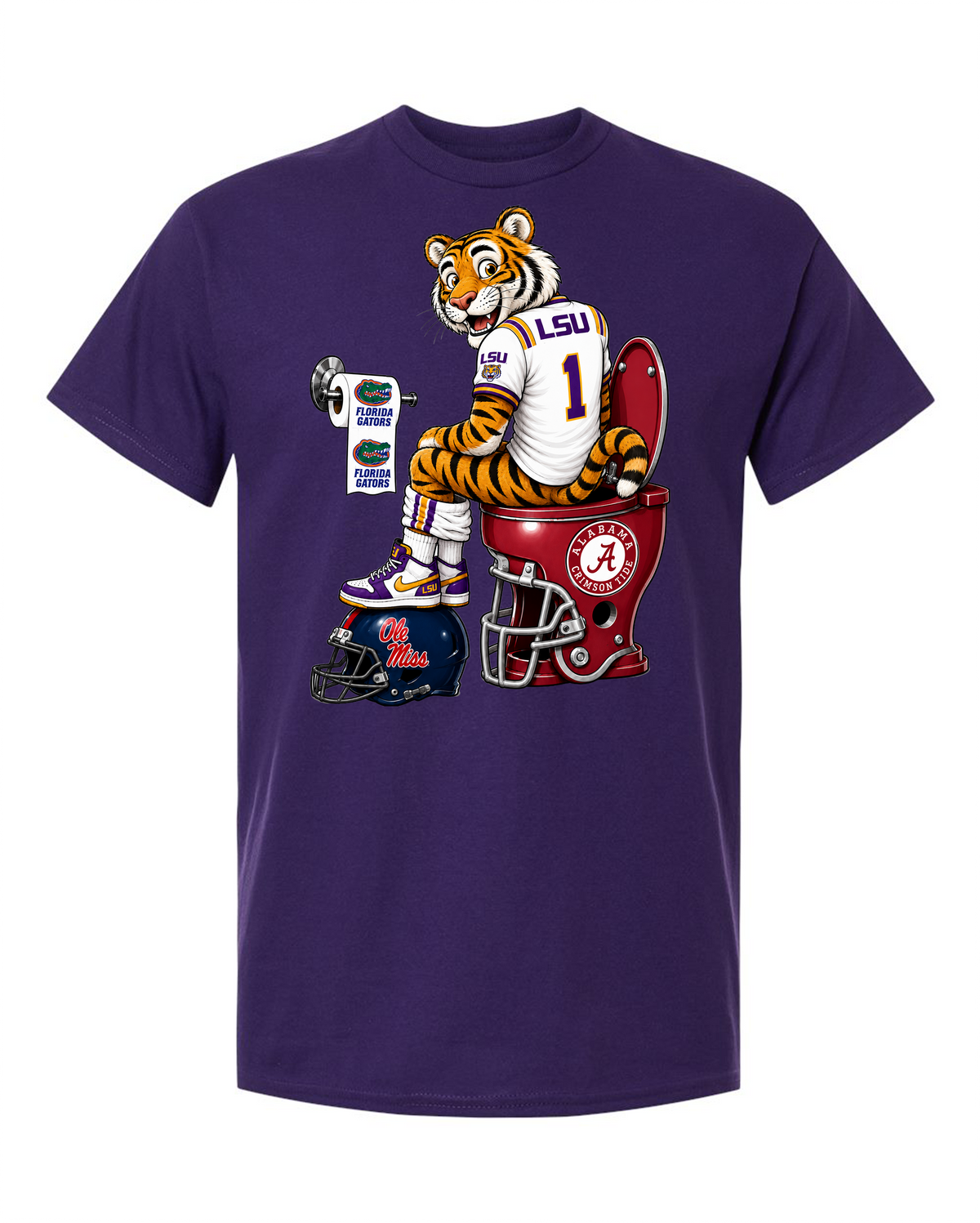 NCAA LSU Rivalry Graphic Tee