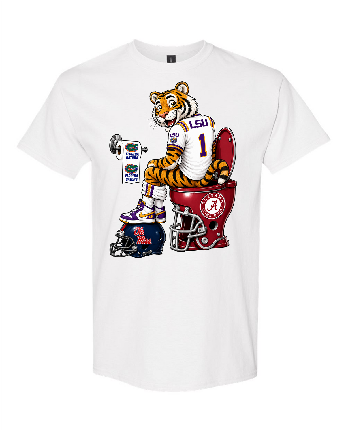 NCAA LSU Rivalry Graphic Tee
