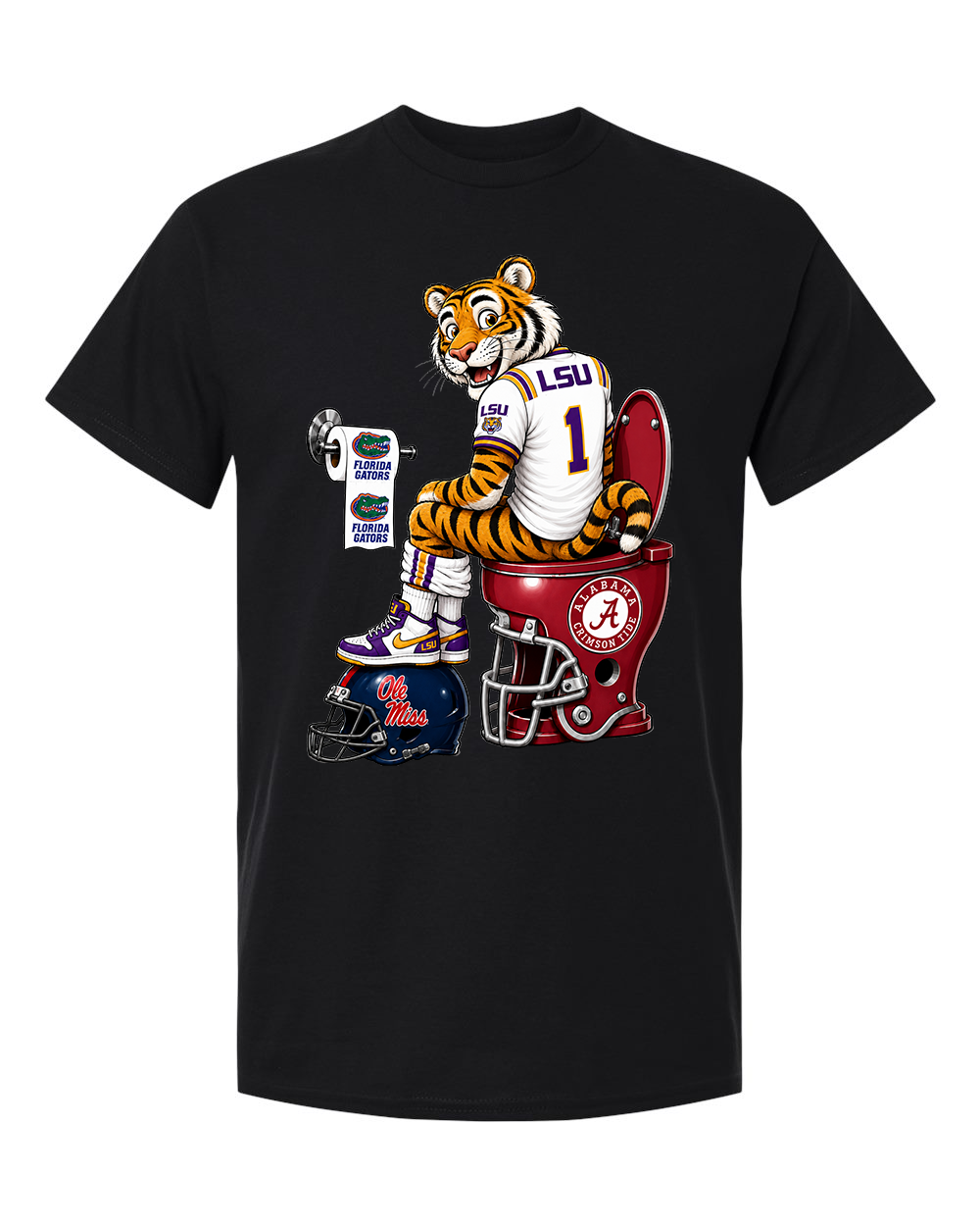 NCAA LSU Rivalry Graphic Tee