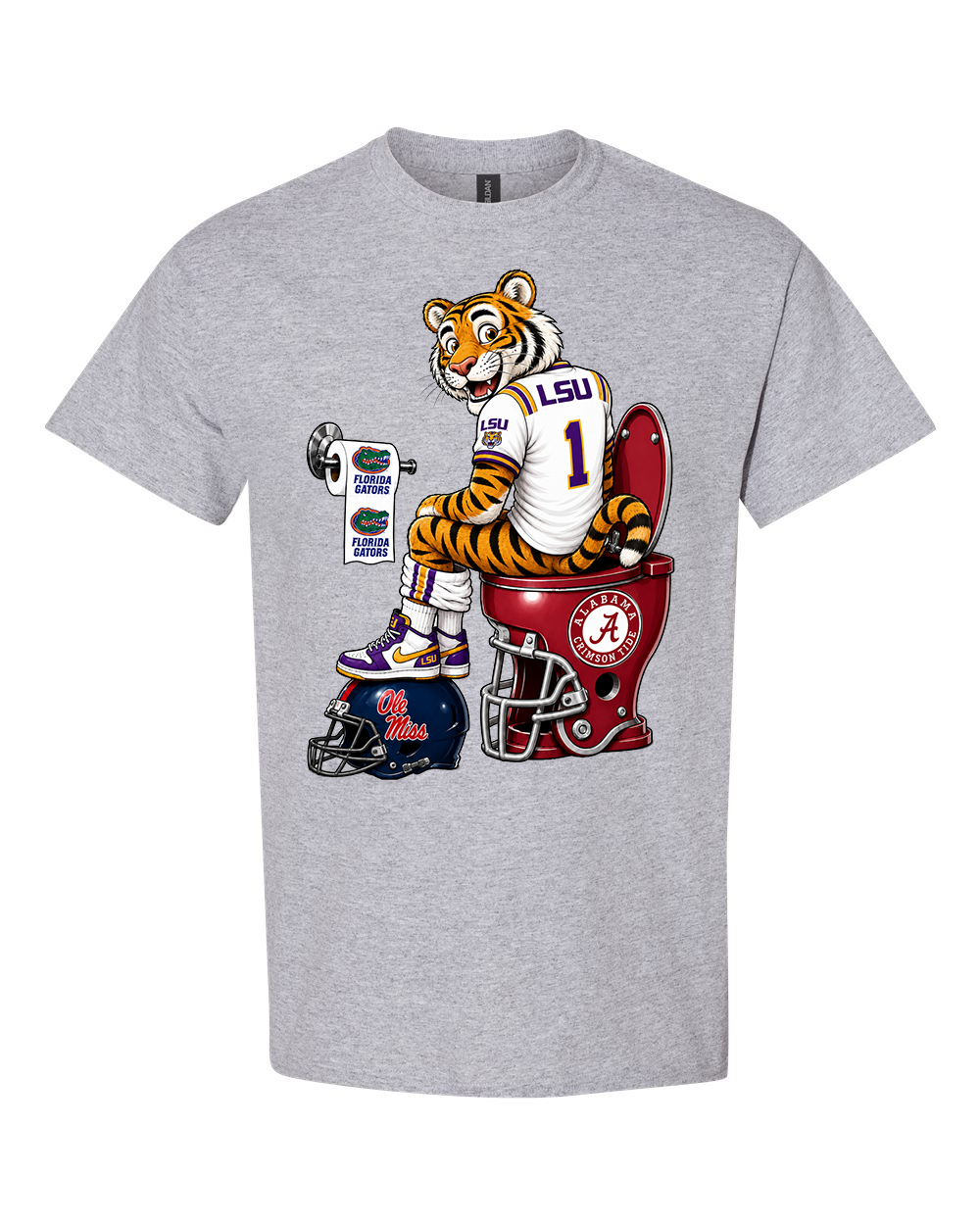 NCAA LSU Rivalry Graphic Tee