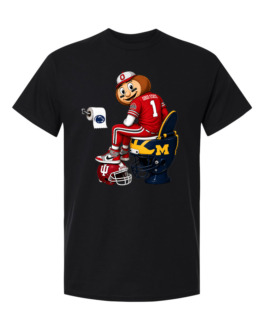 NCAA Ohio State Rivalry Graphic Tee