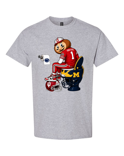 NCAA Ohio State Rivalry Graphic Tee