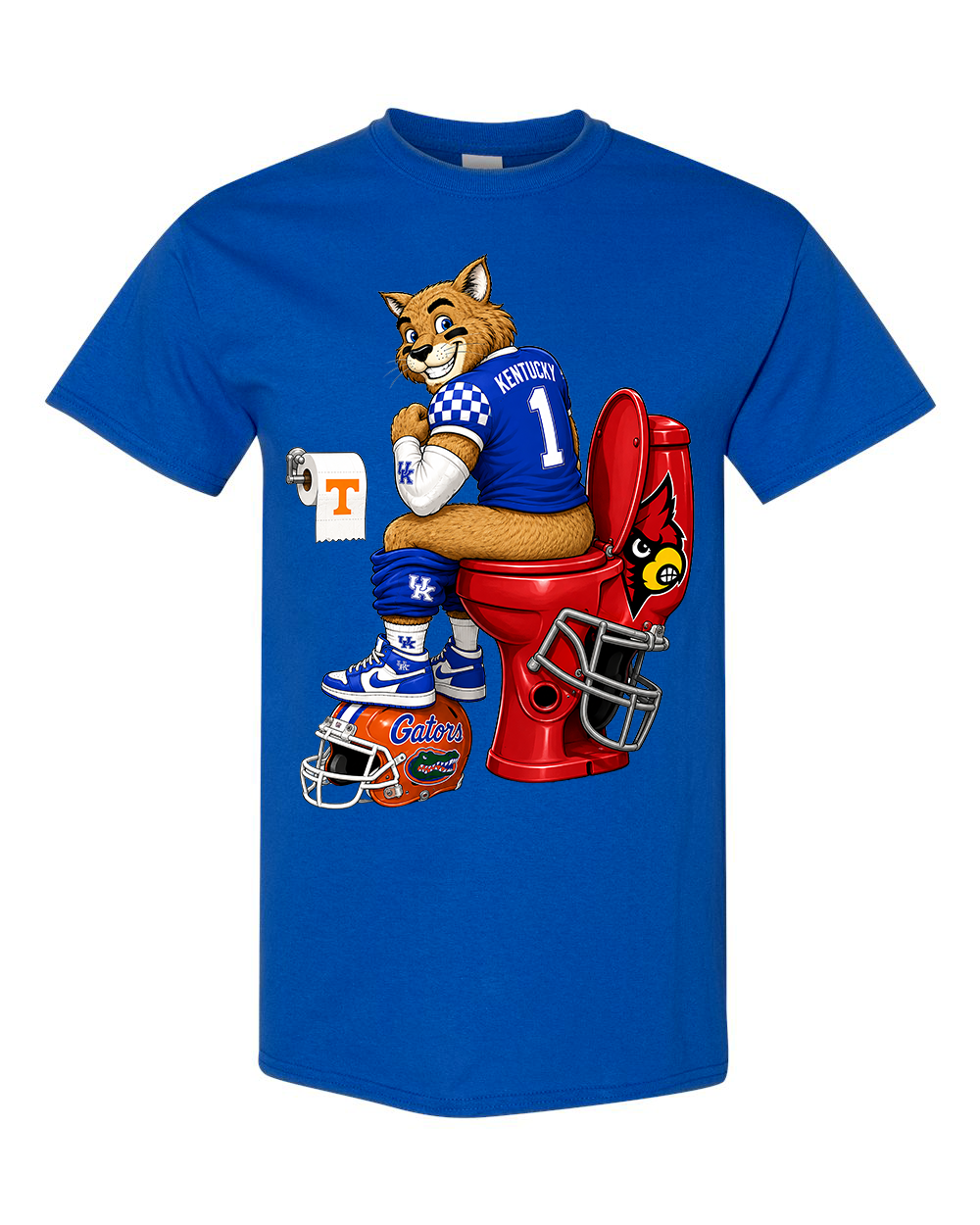 NCAA University Of Kentucky Rivalry Graphic Tee